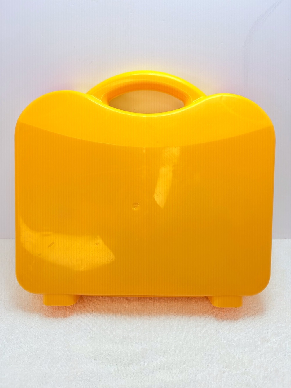 Lego brand new new see pictures Lego Yellow Carrying Case with Red Latch Accent - Picture 3 of 9